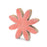 Melrose Mango Wood Flower Decor (Set of 2), Pink/Beige