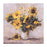 Melrose Sunflower Vase Canvas Wall Art 32"L (Set of 2), Yellow/Brown