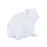 Melrose Etched Frog & Turtle Figurine (Set of 2), White
