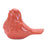 Melrose Ceramic Floral Bird Figurine (Set of 6), Pink