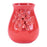 Melrose Storeware Vase 5"/Floral Accent (Set of 2), Pink - 96365DS