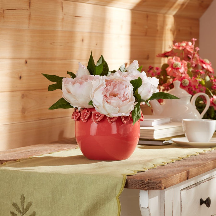 Melrose Storeware Bud Vase 6.5"/Floral Accent (Set of 2), Pink
