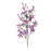 Melrose Morning Glory Floral Spray (Set of 2), Purple/Green - 96514DS