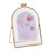 Melrose Copper Framed Floral Artwork/Bird Accent 8"H, Gold - 96684DS