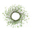Melrose Mini Leaf Twig Wreath 22"D, Green - 96702DS