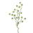 Melrose Snowball Floral Branch (Set of 6), Green - 96716DS