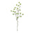 Melrose Snowball Floral Branch (Set of 6), Green