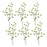 Melrose Snowball Floral Branch (Set of 6), Green