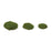 Melrose Faux Moss Pad (Set of 3), Green - 96738DS