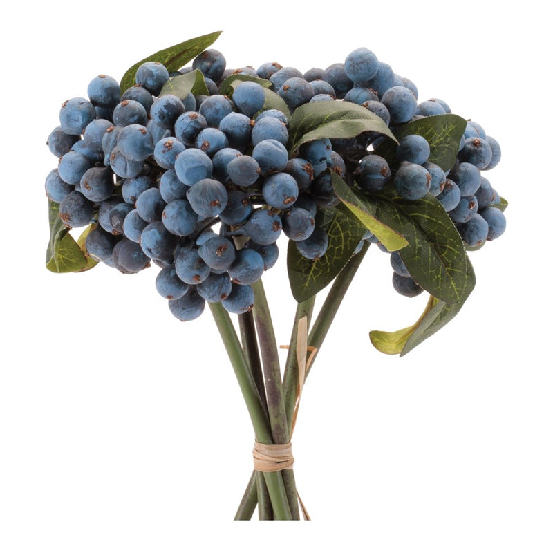 Melrose Berry Stem Bundle (Set of 4), Blue/Green - 96743DS