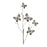 Melrose Butterfly Twig Spray (Set of 4), Blue/White - 96807DS
