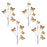 Melrose Butterfly Twig Spray (Set of 4), Orange/Black