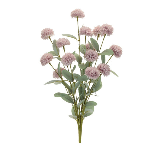 Melrose Mini Mum Floral Bush (Set of 4), Purple/Green - 96824DS
