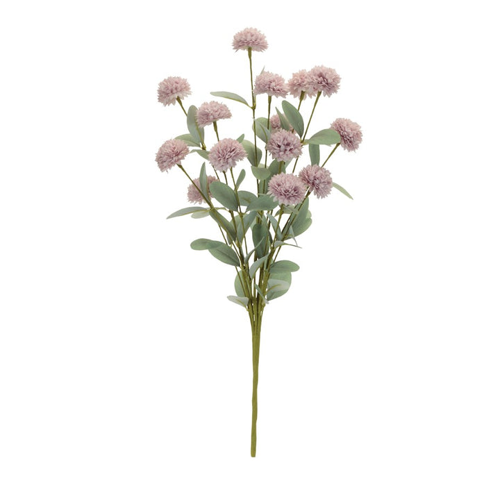 Melrose Mini Mum Floral Bush (Set of 4), Purple/Green