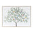 Melrose Birds, Tree Print, White/Green - 96868DS
