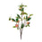 Melrose Peach Fruit Foliage Branch (Set of 6), Pink/Green - 96883DS