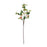 Melrose Peach Fruit Foliage Branch (Set of 6), Pink/Green