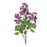 Melrose Lilac Floral Spray (Set of 4), Purple/Green - 96919DS