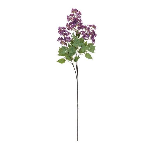 Melrose Lilac Floral Spray (Set of 4), Purple/Green
