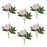 Melrose Peony Floral Spray (Set of 6), Pink/Green