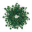 Melrose Ivy Leaf Foliage Wreath 19"D, Green - 96983DS