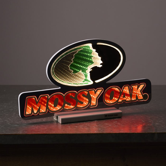Melrose Mossy Oak Logo Ekkolight 17"L x 9"H, Red/Green/White