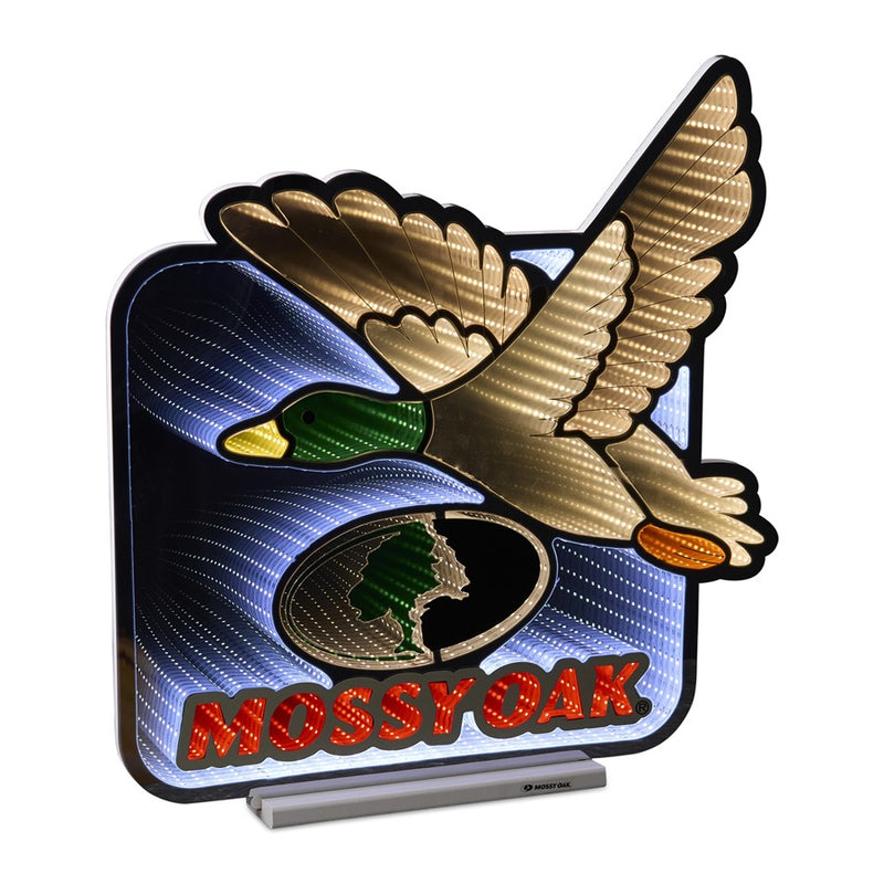 Melrose Mossy Oak Duck Logo Ekkolight Acrylic UL Plug, Brown/Red/White - 99016DS