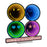 Melrose Smiley Good Day Ekkolight 24"H UL Plug, Pink/Blue/Green/Orange - 99050DS