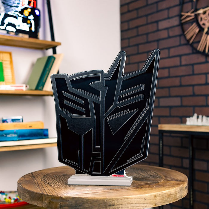 Melrose Hasbro Autobot/Decepticon Ekkolight 24"H, Red/Purple