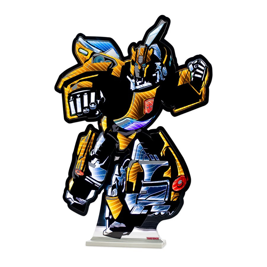 Melrose Transformers Bumblebee Ekkolight 36"H UL Plug, Yellow - 99101DS