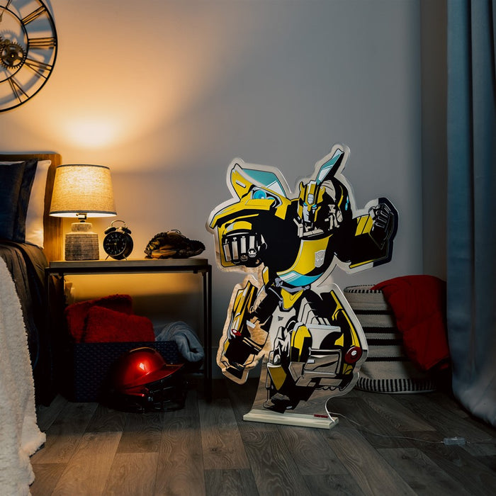 Melrose Transformers Bumblebee Ekkolight 36"H, Yellow