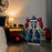 Melrose Transformers Optimus Prime Ekkolight 36"H, Red/Blue