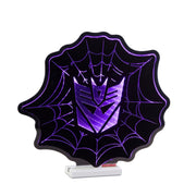 Melrose Hasbro Decpticon Web Ekkolight 18"H UL Plug, Purple/Black - 99109DS