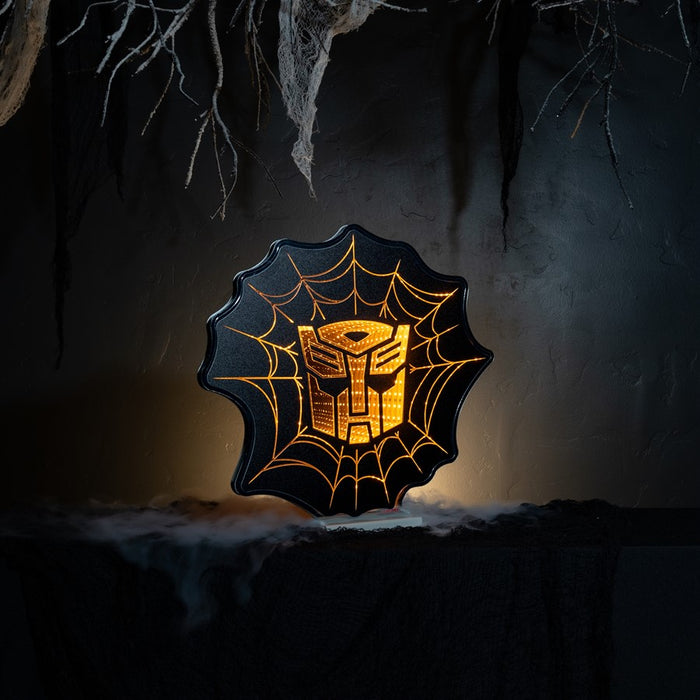 Melrose Hasbro Autobt Web Ekkolight 16"H Acrylic, Orange/Black