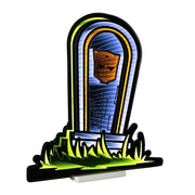 Melrose Hasbro Autobot Headstone Ekkolight 23.5"H UL Plug, White - 99111DS