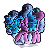 Melrose Hasbro My Little Pony Firefly Ekkolight 24"H UL Plug, Blue - 99119DS