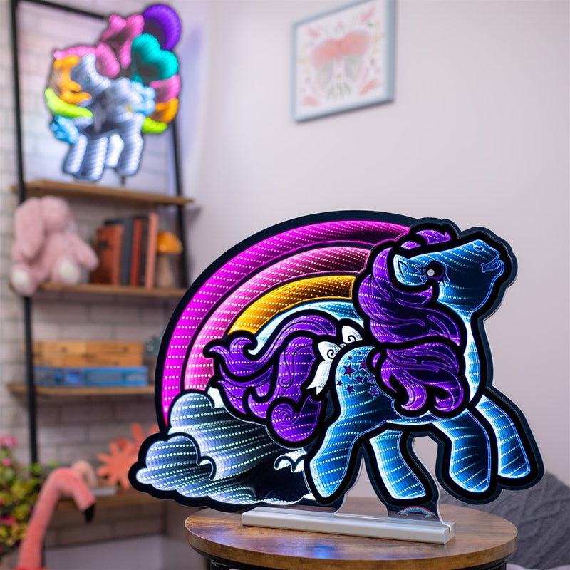 Melrose Hasbro My Little Pony Posey Rainbow Ekkolight 18"H UL Plug