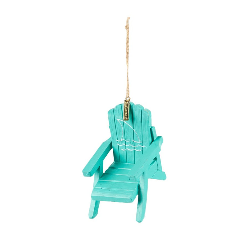 Melrose Margaritaville Adirondack Chair (Set of 3) 4.25" Resin, Orange
