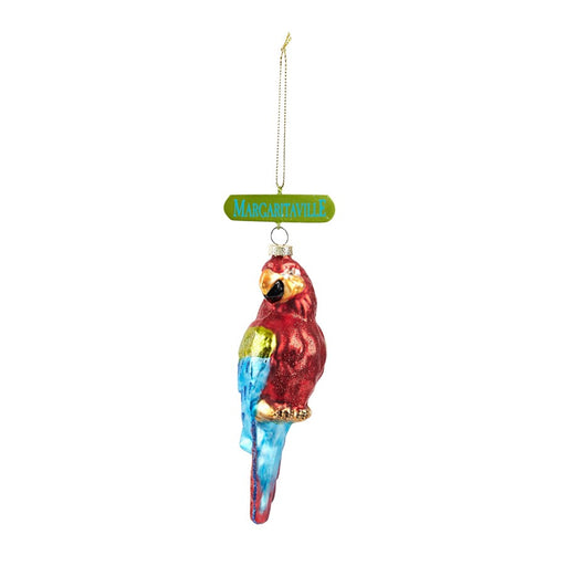 Melrose Margaritaville Parrot Ornament (Set of 6) 5.75", Red - 99137DS
