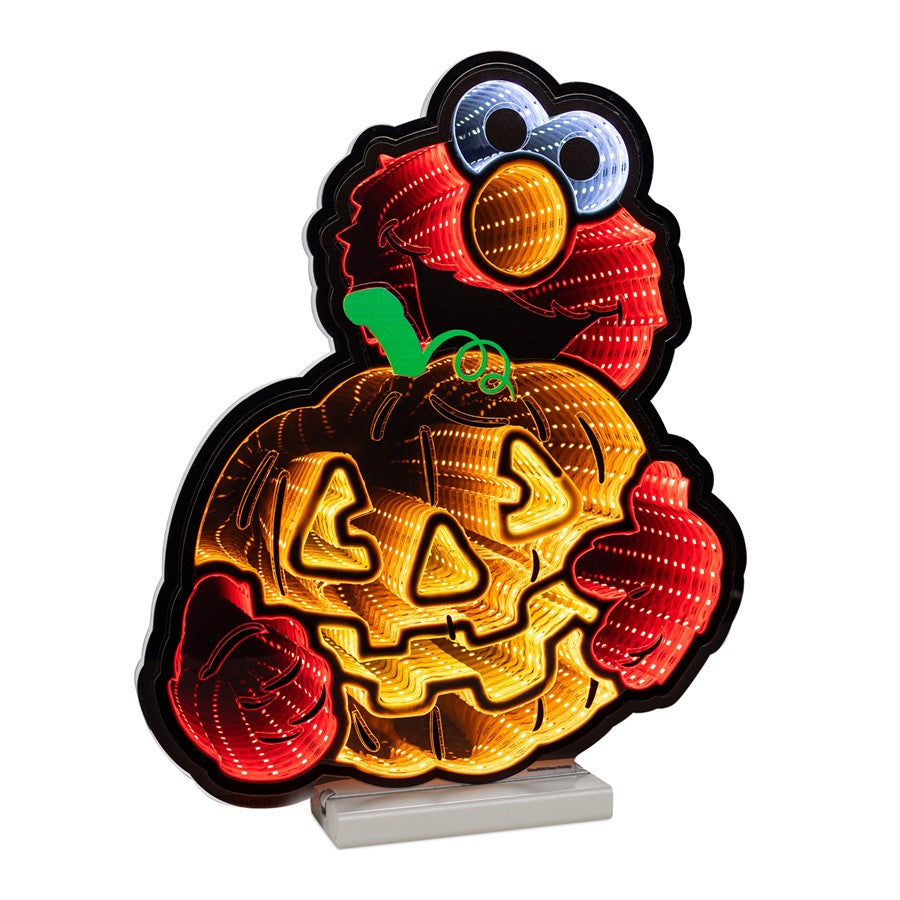 Melrose Sesame Street Elmo/Pumpkin Ekkolight 16"H UL Plug, Orange/Red - 99151DS
