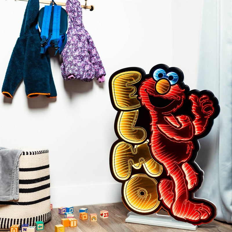 Melrose Sesame Street Elmo Ekkolight 35"H Acrylic, Yellow/Red