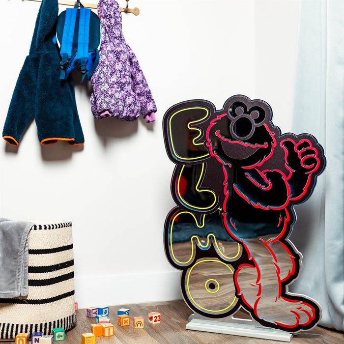 Melrose Sesame Street Elmo Ekkolight 35"H Acrylic, Yellow/Red