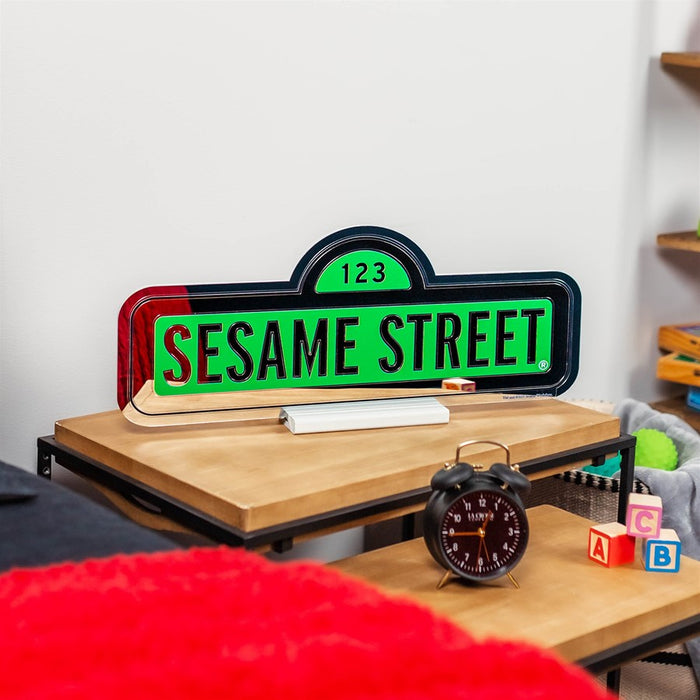 Melrose Sesame Street Sign Ekkolight 24"L x 9.5"H, Yellow