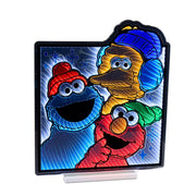 Melrose Sesame Street Characters Ekkolight 25"H UL Plug, White/Blue - 99157DS