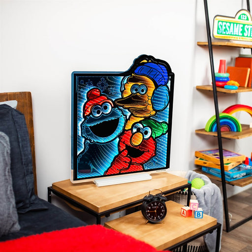 Melrose Sesame Street Characters Ekkolight 25"H, White/Blue