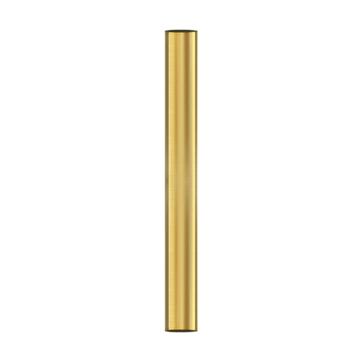 Matthews Fan Company Matthews-Gerbar 10in Down Rod | Brushed Brass Metal | Ceiling Fan Extension for High Ceilings | 1 x 10 in | Model 10DR-BRBR
