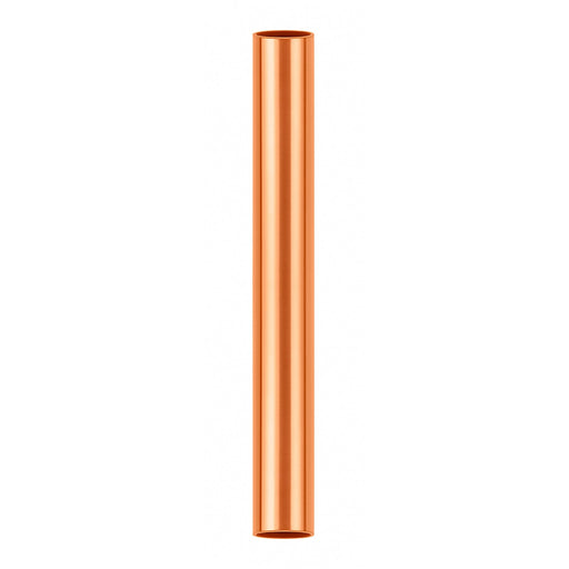 Matthews Fan Company Matthews-Gerbar 20in Down Rod | Brushed Copper Metal | Ceiling Fan Extension for Vaulted Ceilings | Model 20DR-BRCP