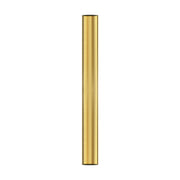 Matthews Fan Company Gerbar 30in Down Rod | Brushed Brass Metal | Ceiling Fan Extension for High Ceilings | 0.75 x 30 in | Model 30DR-BRBR