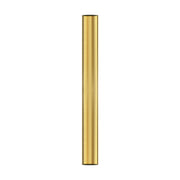 Matthews Fan Company Matthews-Gerbar 48in Down Rod | Brushed Brass Metal | Ceiling Fan Extension for High Ceilings | 0.75 x 48 in | Model 48DR-BRBR