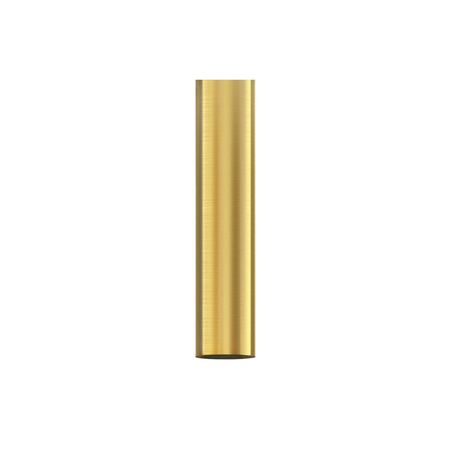 Matthews Fans Fan 5" Downrod/Coupling Cover, Brushed Brass - 5DR-ROT-BRBR